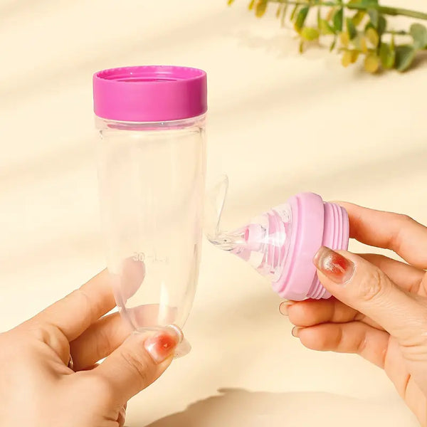 Premium Baby Food Squeeze Feeder Spoon