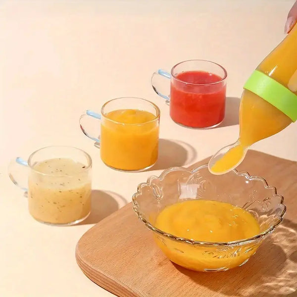 Premium Baby Food Squeeze Feeder Spoon
