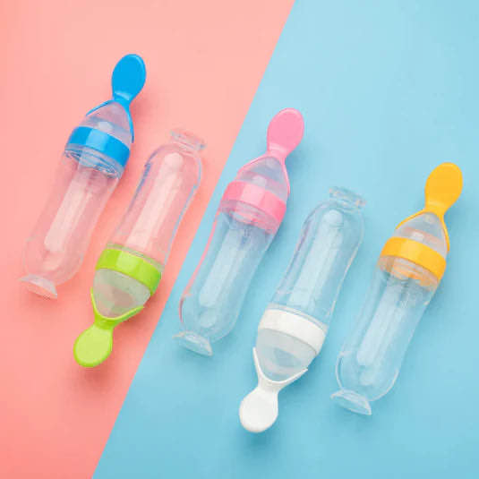 Premium Baby Food Squeeze Feeder Spoon
